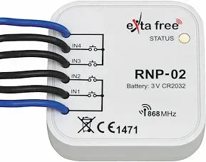 EL-Grossisten senderenhed 4-kanal 868 MHz batteri