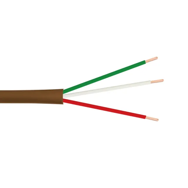 Simply45 18/3T termostatkabel brun 3x18AWG 152m