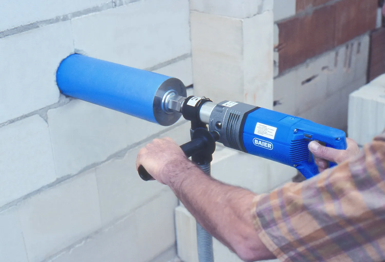EL-Grossisten diamantboremaskine våd/tør 160 mm softslag
