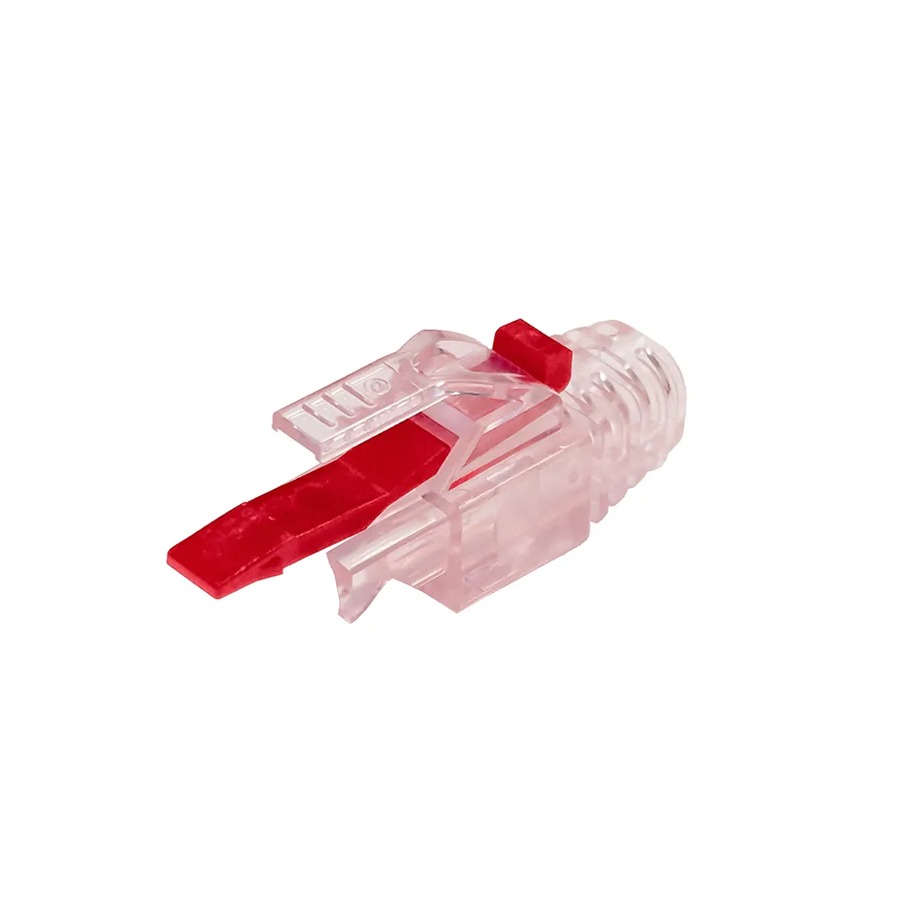 Simply45 PROSeries 7.3mm knækbeskyttelse rød 100 stk Cat6a