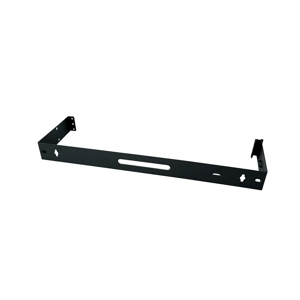 Simply45 1U vægbeslag 19" hængslet rack sort