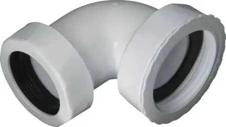 EL-Grossisten vinkelovergang hvid 32mm x 1 1/2"-5/4"