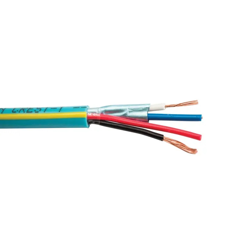 Simply45 CREST-1 styrekabel 305 m bus teal/gul