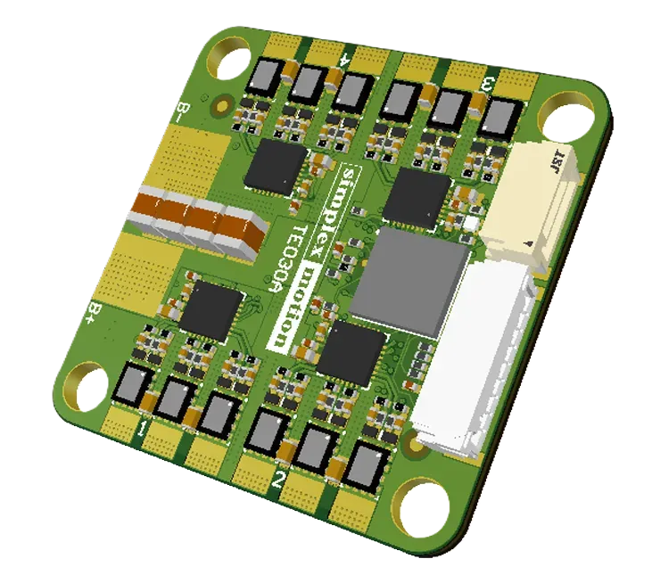 Simplex Motion TE030 ESC 4in1 fartregulator 3-8S 60A