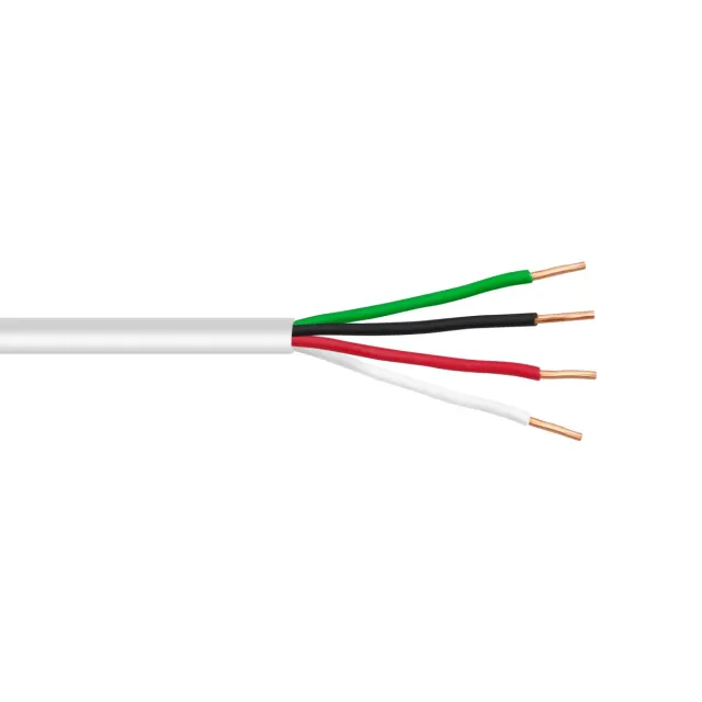 Simply45 18/4P installationskabel 18AWG hvid 305m