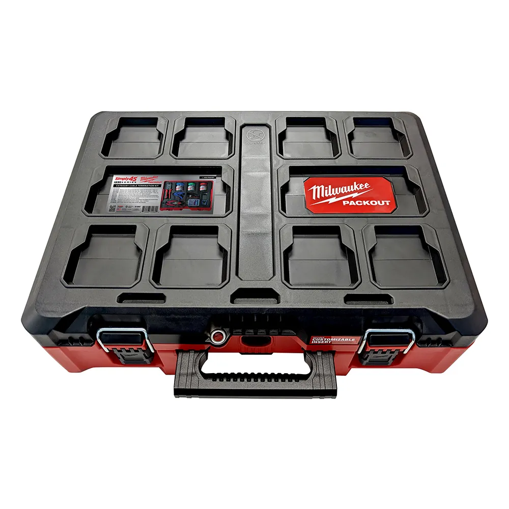 Simply45 ProSeries Packout RJ45 startsæt uskærmet kuffert