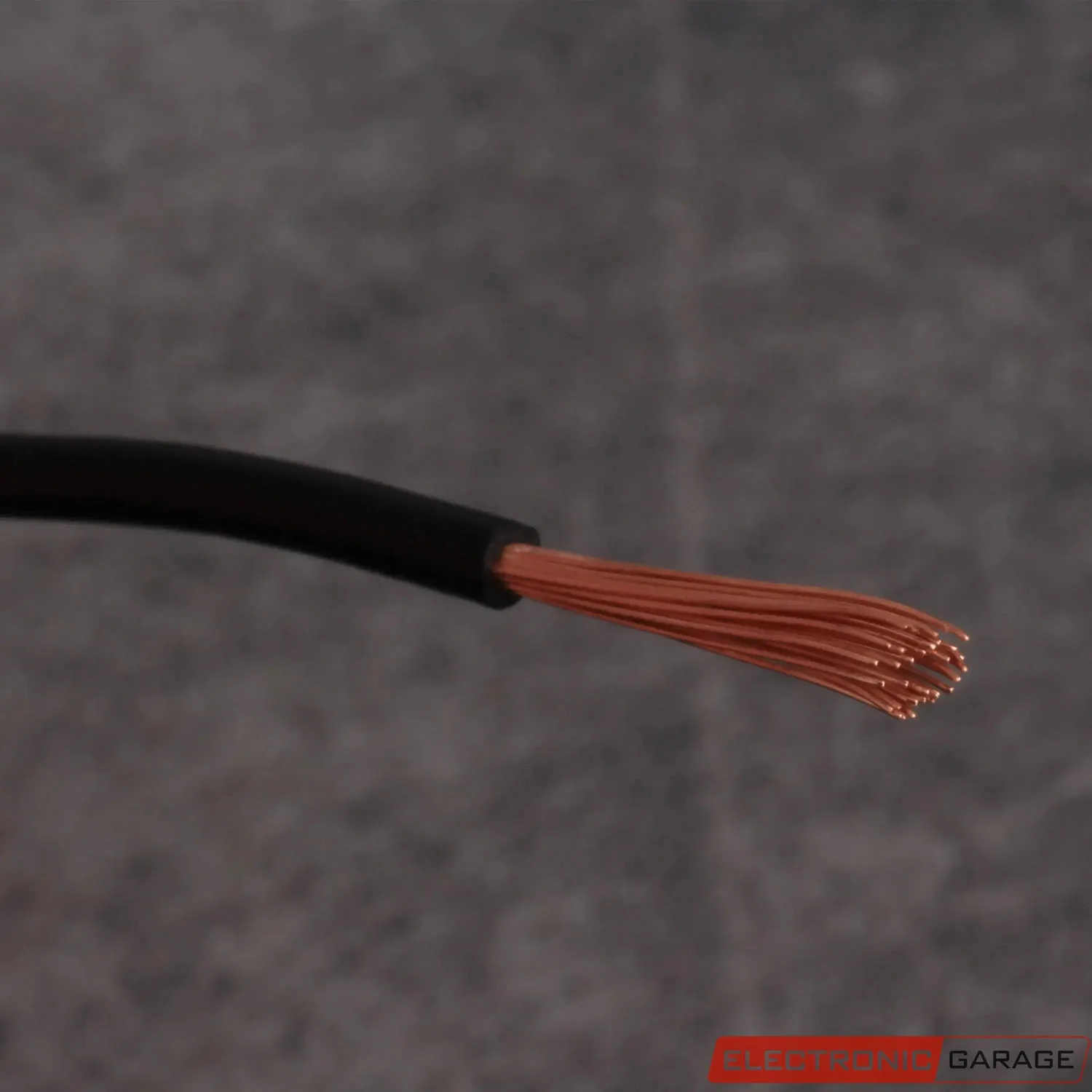 Electronic Garage EG 23CW025 ledning 0,5 mm² sort 25 m
