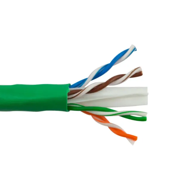Simply45 Eco CAT6-ECO-GN-D installationskabel 305m grøn UTP