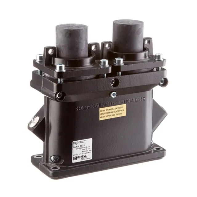 Ouneva kabelterminalboks C/D til 2 kabler Ø40-60 mm