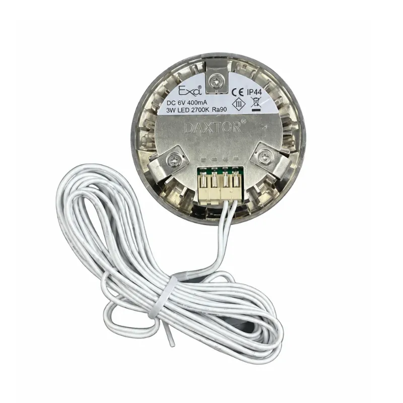 EL-Grossisten Daxtor DL16 møbelspot 3W satin nikkel