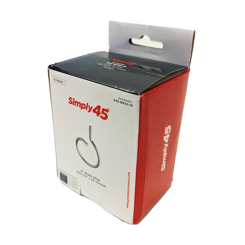 Simply45 Bridle Ring kabelring 2" 100 stk 1/4"