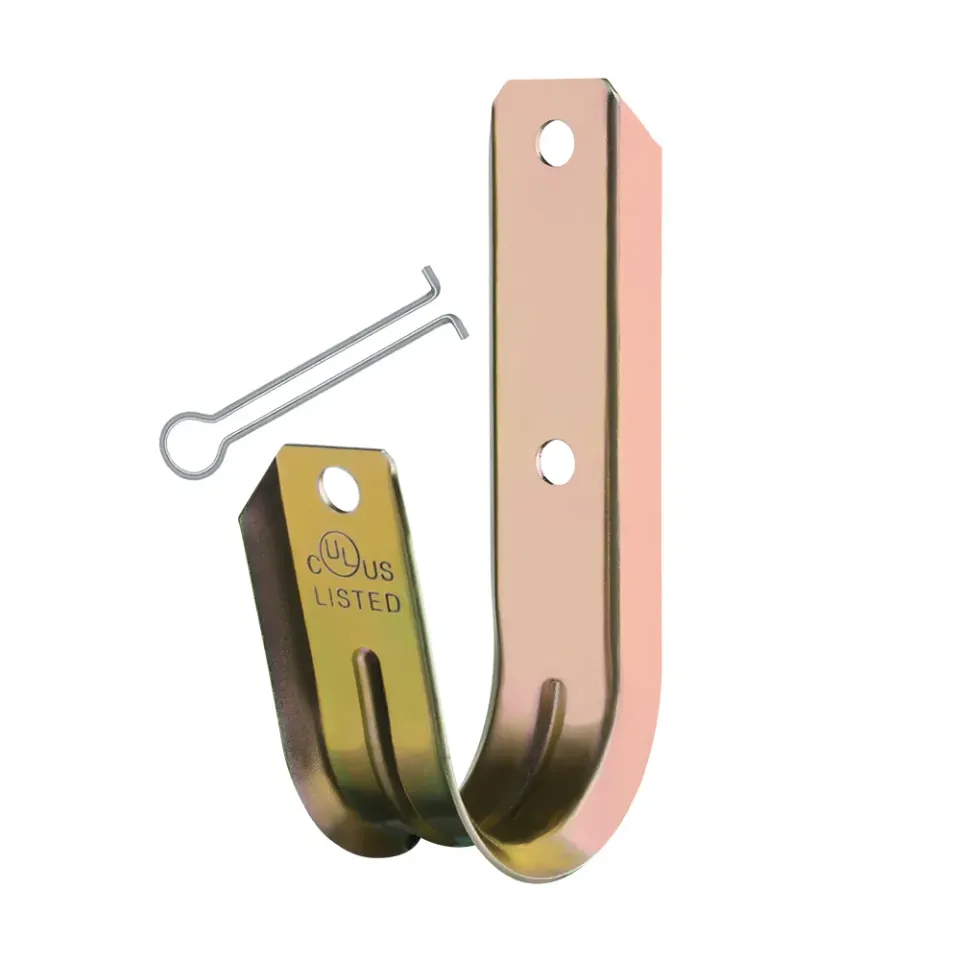 Simply45 J-Hooks 4" kabelkrog stål 5 stk korrosionsfast