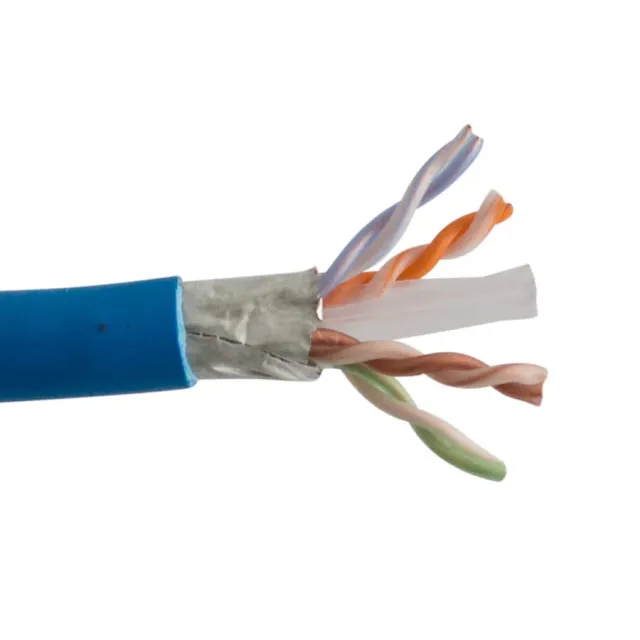 Simply45 CAT6SHP-BL netværkskabel blå 305m plenum