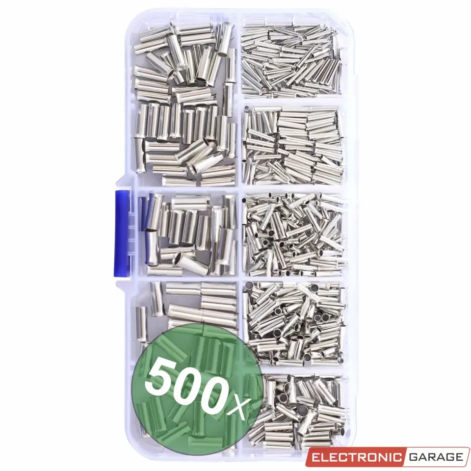 Electronic Garage EG22C484 endehylser uisoleret 0,5-6 mm² 500 stk