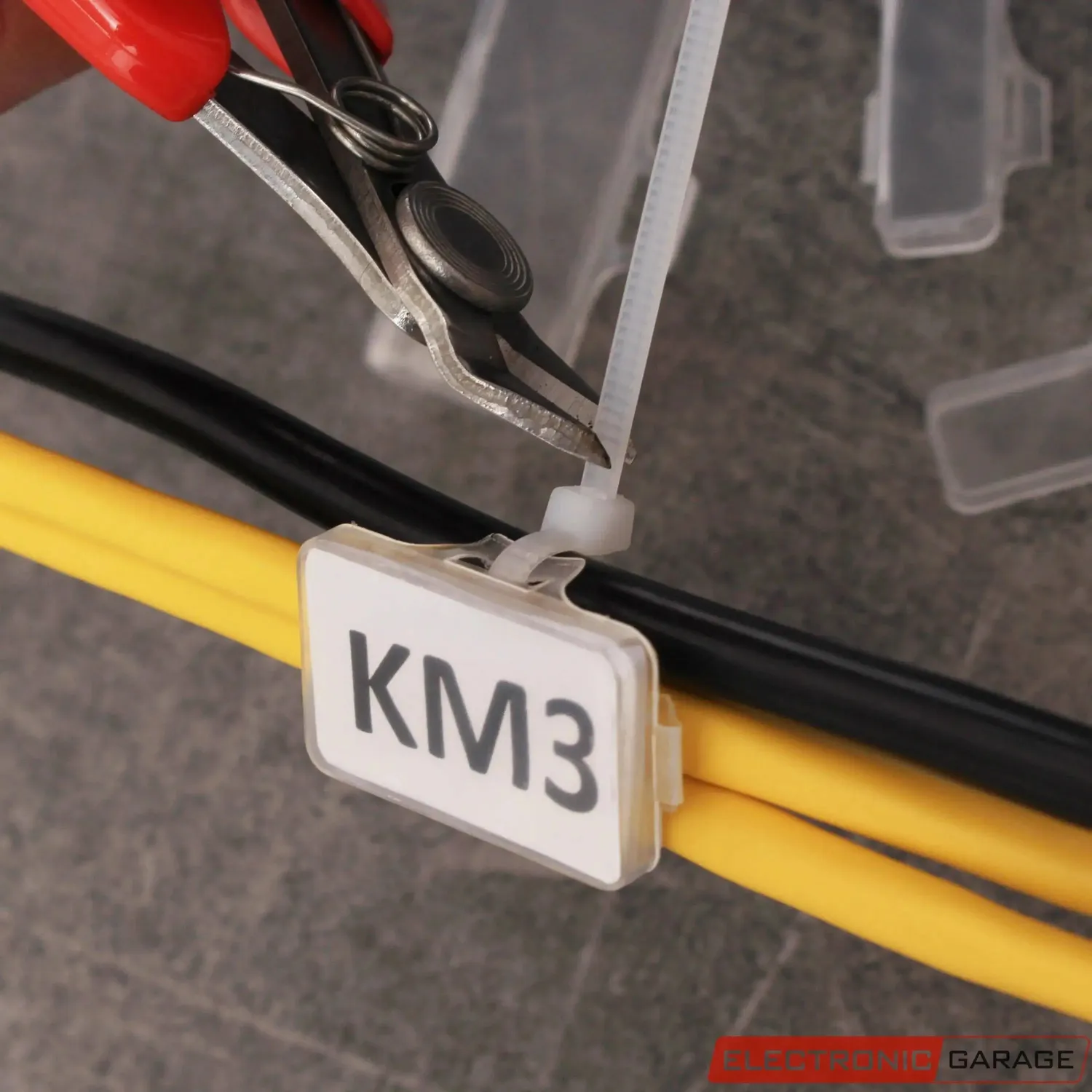 Electronic Garage EG 23CA250 kabelmarkering 50stk transparent 3cm