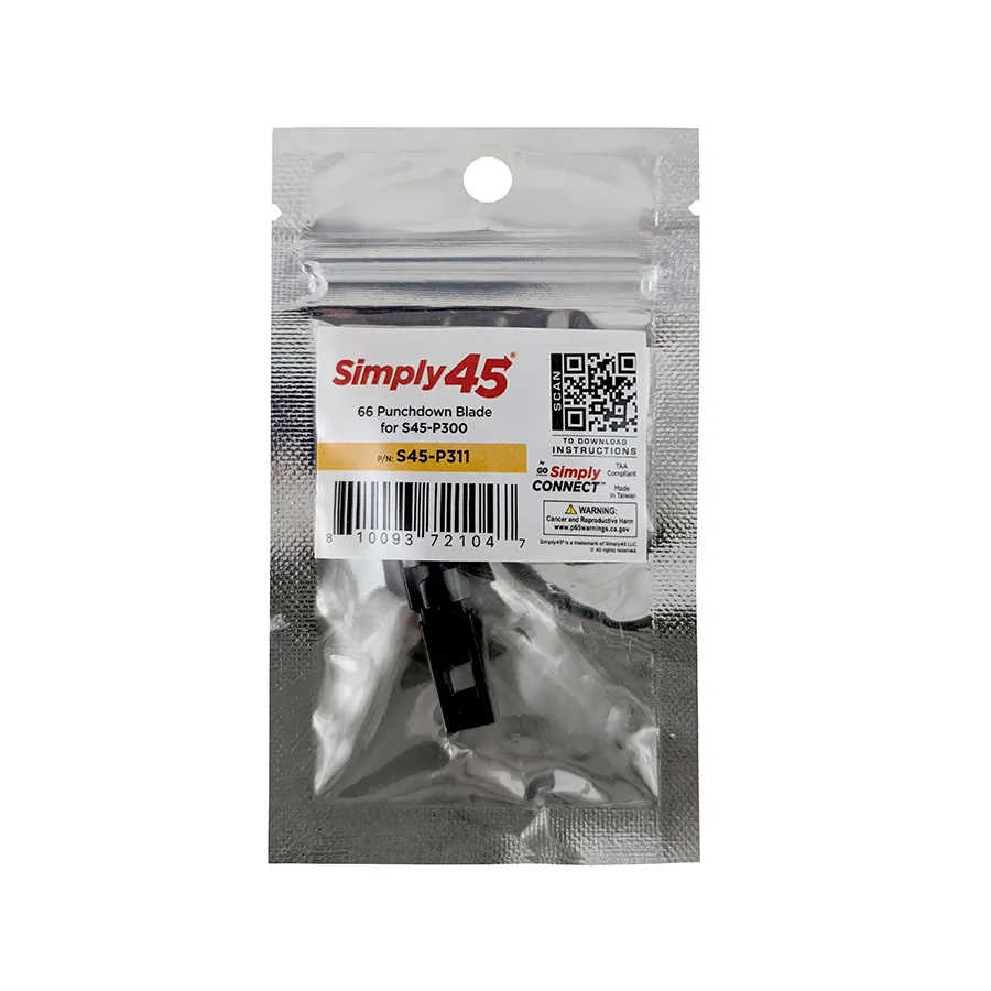 Simply45 S45-P311 punchdown-klinge 66-style 1 stk