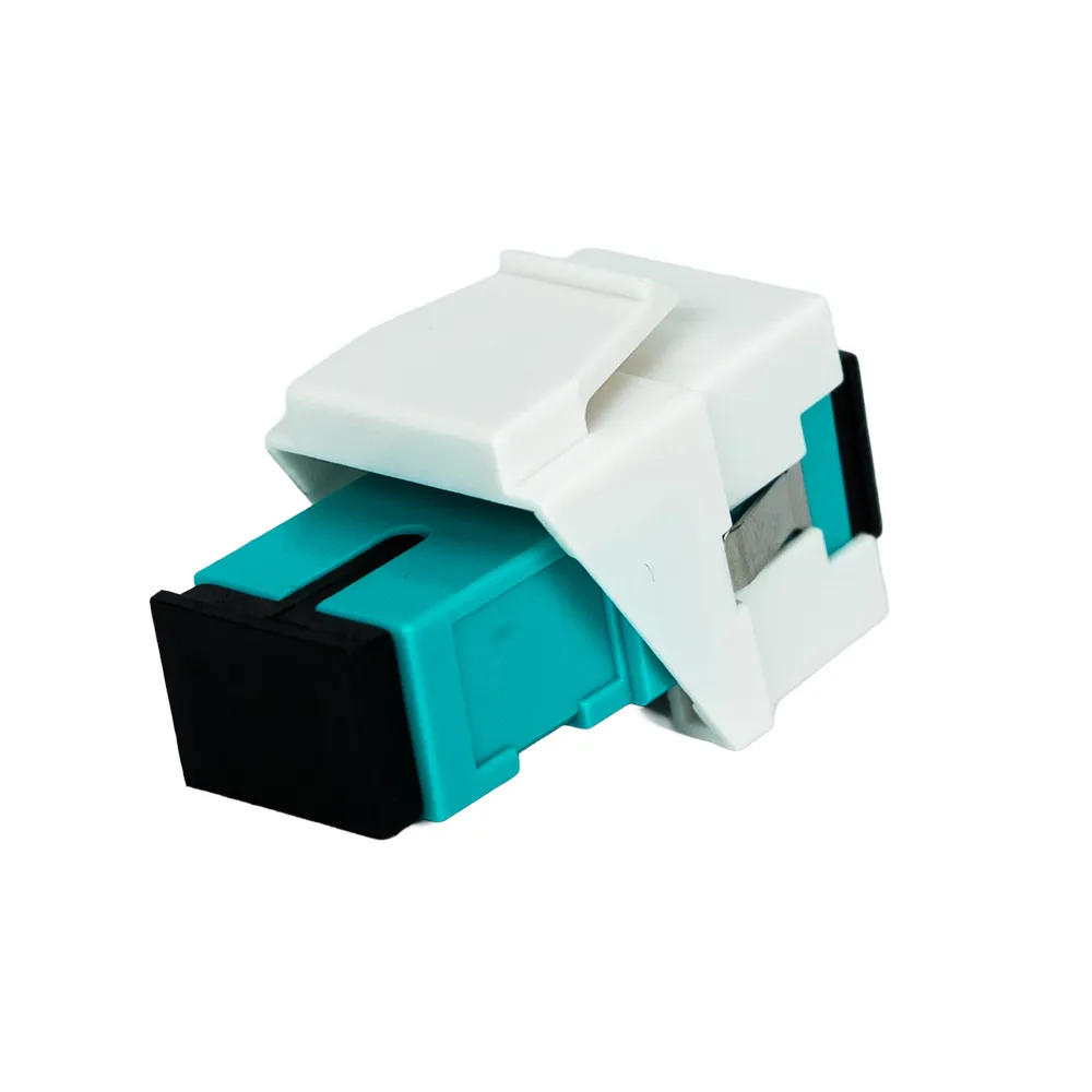 Simply45 SC/PC Aqua MM keystone modul duplex hvid