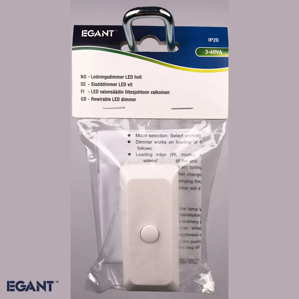 EGANT LED Dimmer lysdæmper indbygget