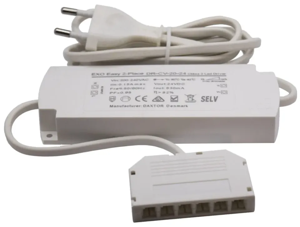 Daxtor EXO furniture driver G2 LED-driver 1-6 spots