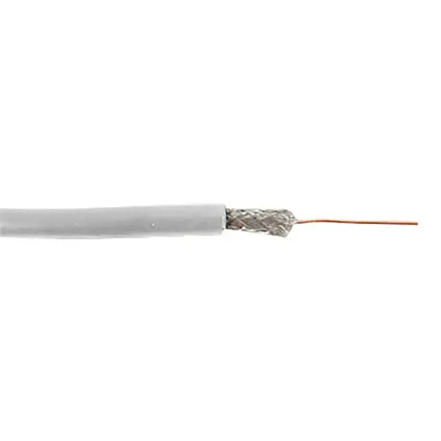 Simply45 RG6/U coax kabel hvid 305 m spole