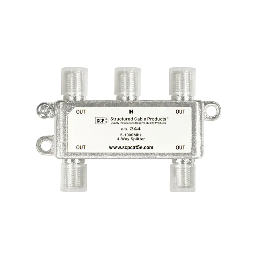 Simply45 244 fordeler 4-vejs TV splitter 1GHz