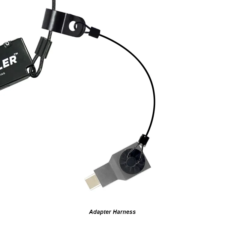Simply45 Dongler adapterholder ring med lås uladet
