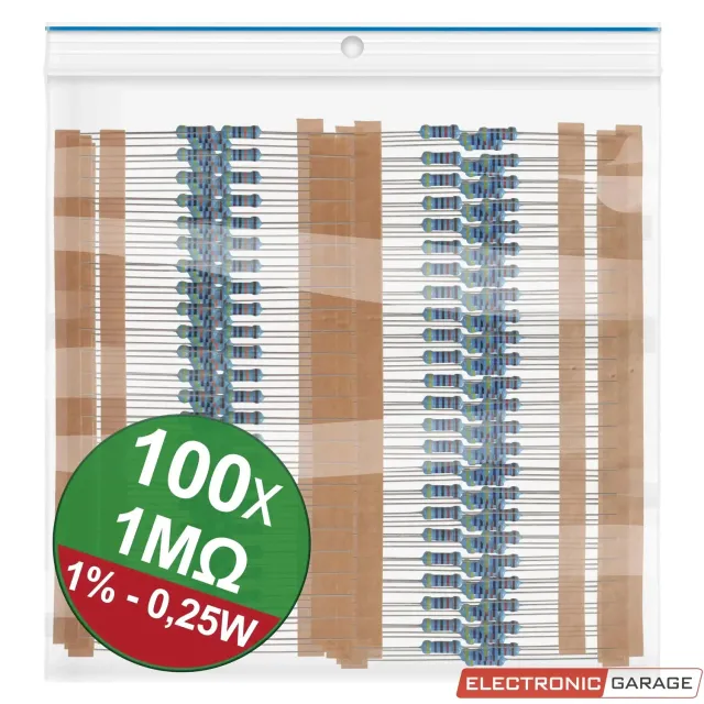 Electronic Garage EG 22P057 modstande 1 Mohm 100 stk