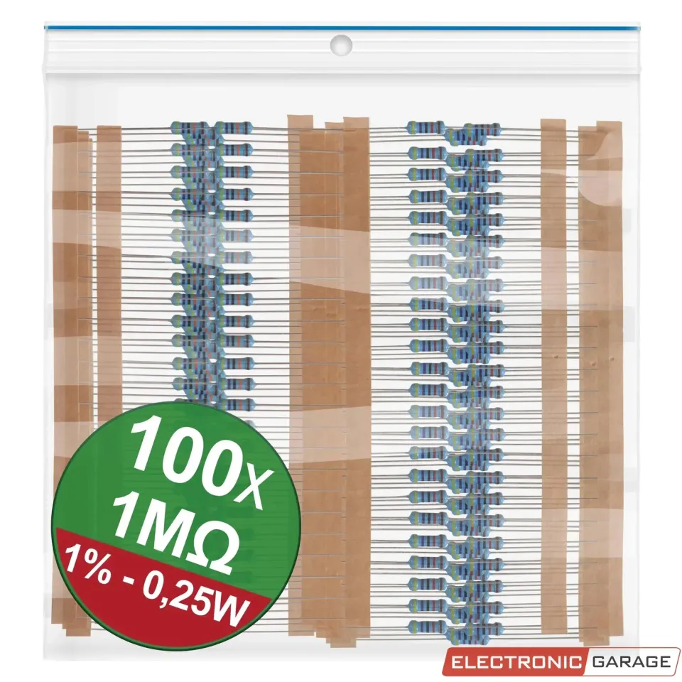 Electronic Garage EG 22P057 modstande 1 Mohm 100 stk