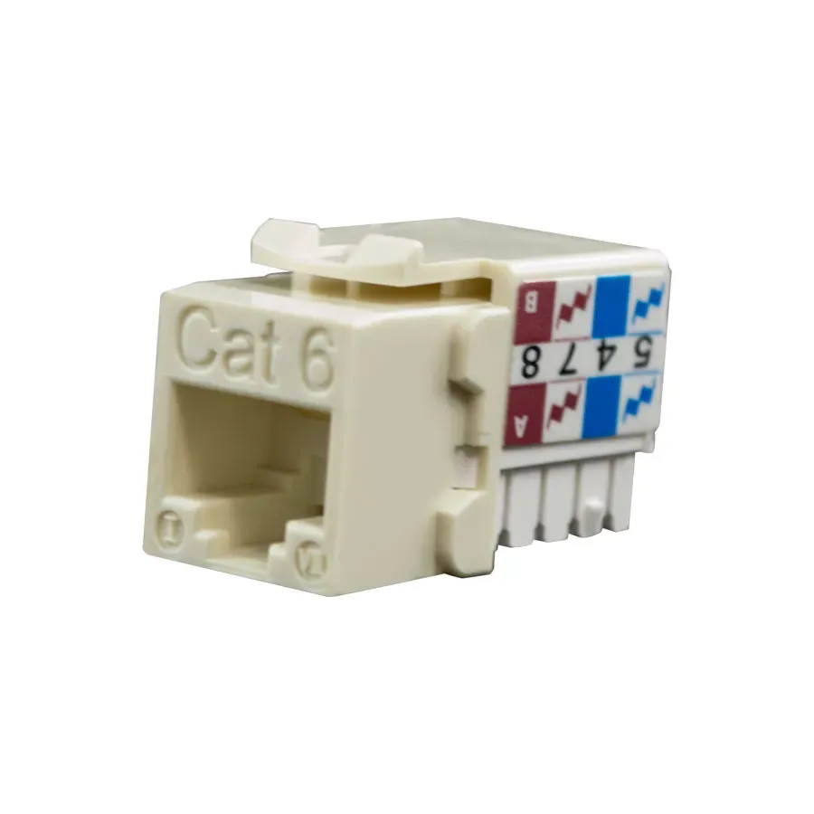 Simply45 CAT6-JACK-AL keystone jack mandel Cat6