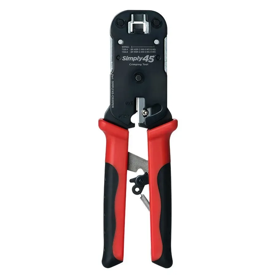 Simply45 S45-C100 crimptang RJ45 pass-through