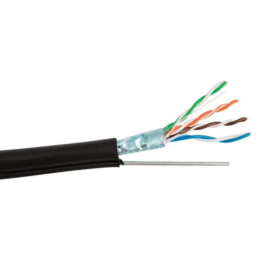 Simply45 CAT5E-AER netværkskabel sort 305m luft