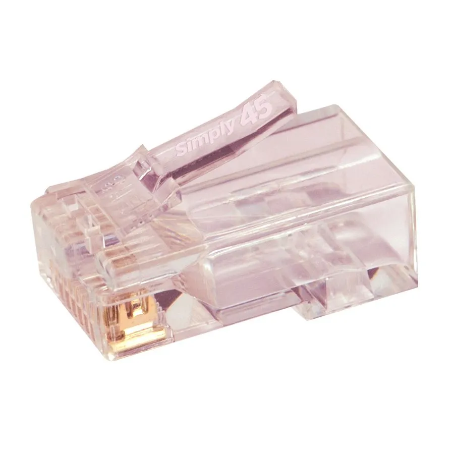 Simply45 S45-1700 RJ45 stik Cat6/6a 100 stk UTP