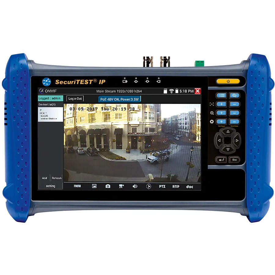 Simply45 SecuriTEST IP cctv-tester PoE WiFi