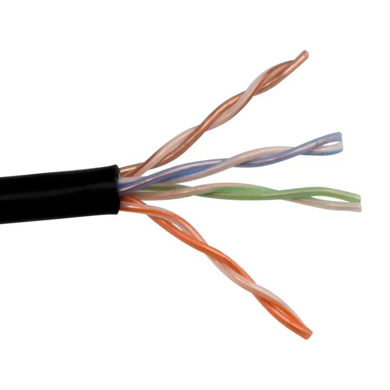 Simply45 CAT5E-P-BK netkabel sort 305m plenum