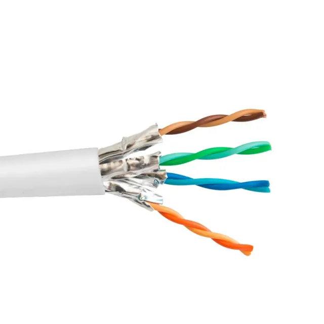 Simply45 CAT6A-U/FTP-WT installationskabel hvid 305 m