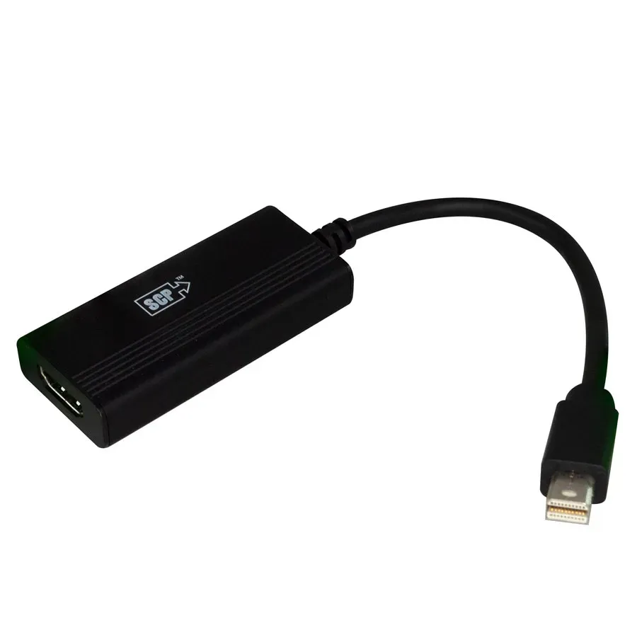 Simply45 9AD-MDP1.4 Mini DisplayPort til HDMI adapter 4K HDR