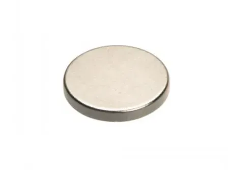 EL-Grossisten N35 magnet Ø10x1,5mm 5 stk nikkel