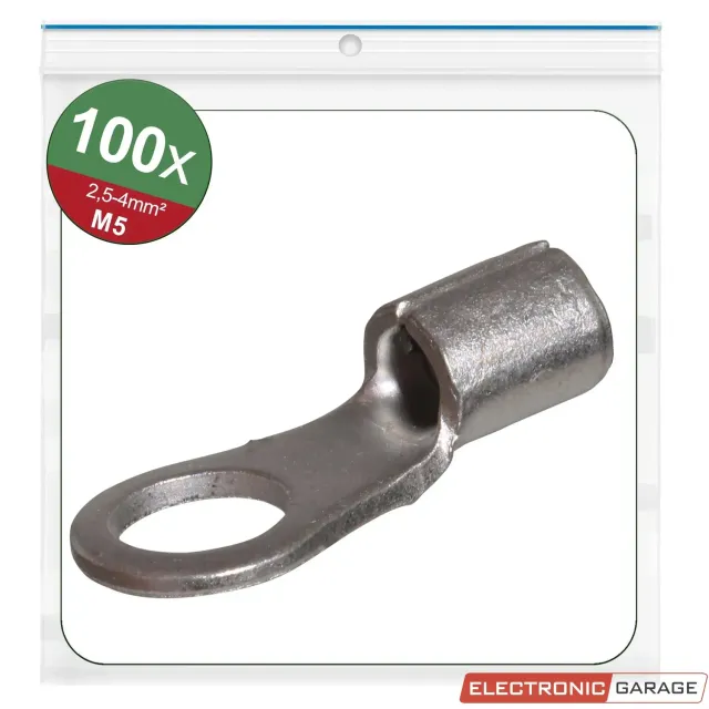 Electronic Garage EG 23C507 ringkabelsko M5 2,5-4mm² 100 stk
