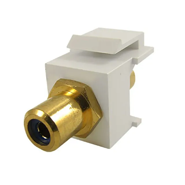 Simply45 243RD-WT RCA modul rød/hvid 50 stk forg.