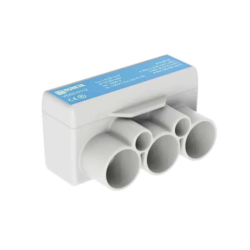 Ouneva OPK 2x50 LED mastklemme grå Al/Cu