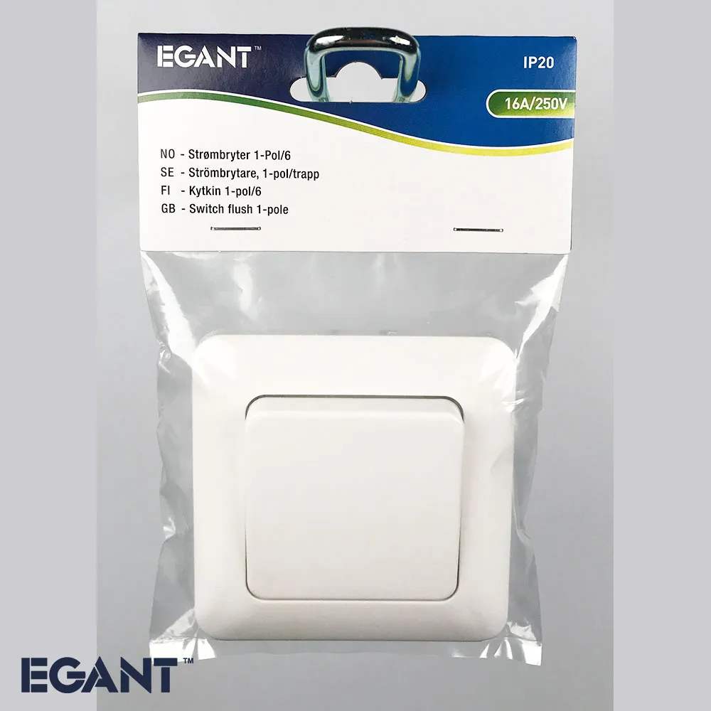 EGANT 1-polet afbryder indbygning