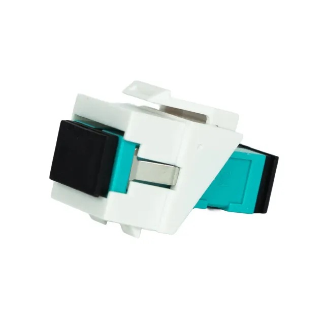 Simply45 SC/PC Aqua MM keystone modul duplex hvid